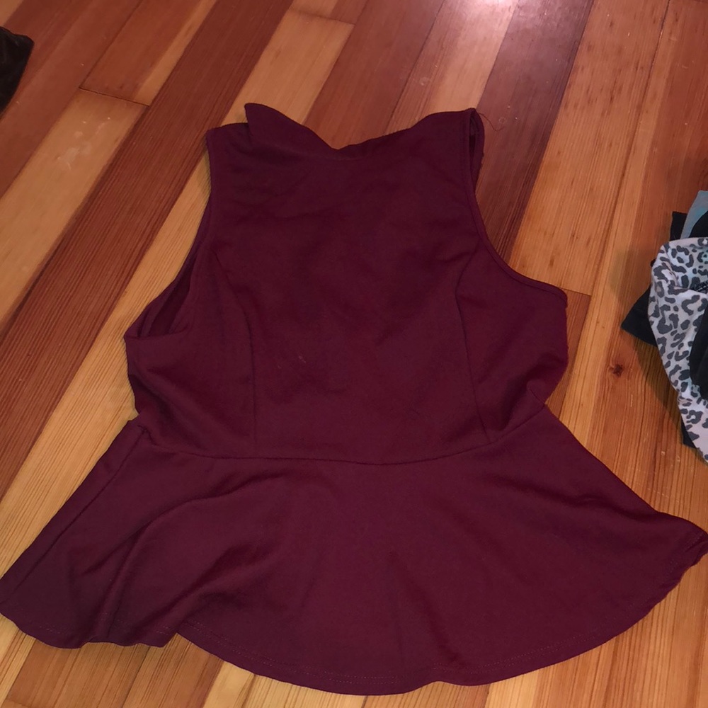 Peplum top